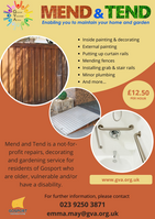 Mend & Tend - Enabling you to maintain your home & garden